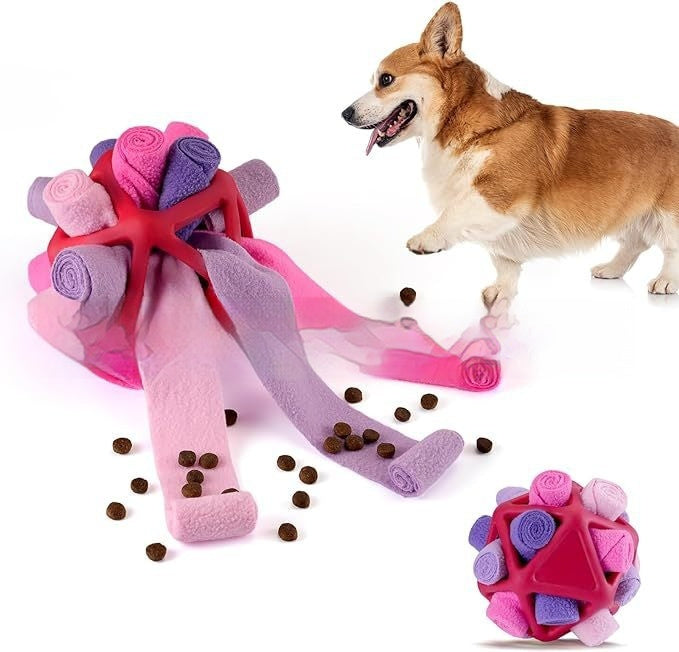 Interactive Sniffing Ball Treat Hunt Fun for Pets