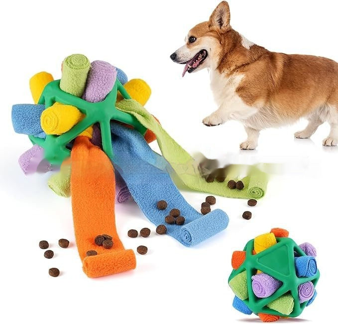 Interactive Sniffing Ball Treat Hunt Fun for Pets