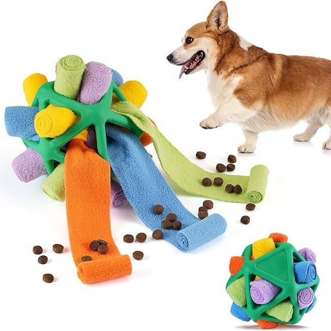 Interactive Sniffing Ball Treat Hunt Fun for Pets